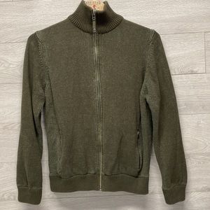 Guess Jeans Knit Sweater Zip Up